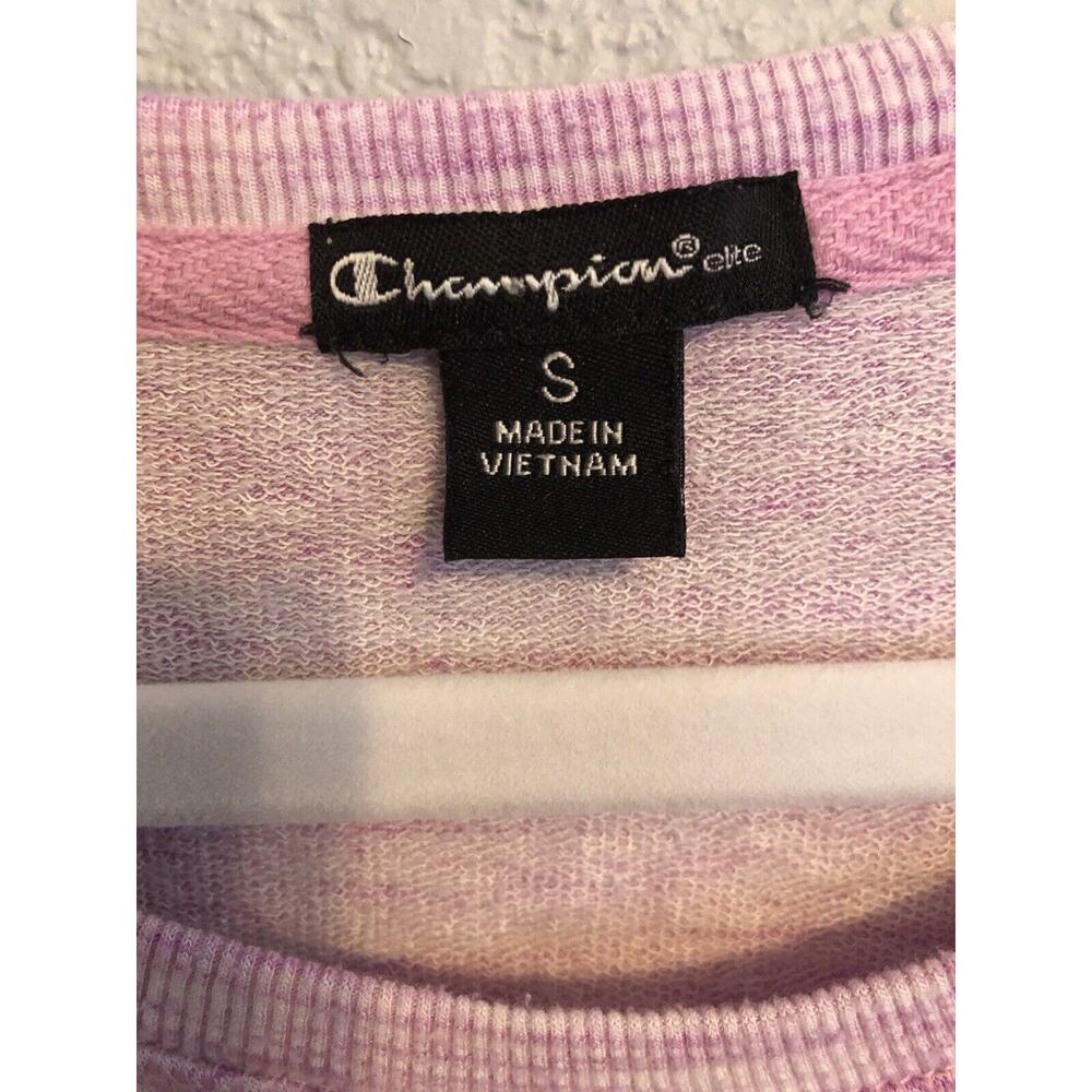 Champion Womens Top Small Pink‎ Long Sleeve Pullover Athletic Athleisure Shirt - Picture 2 of 8
